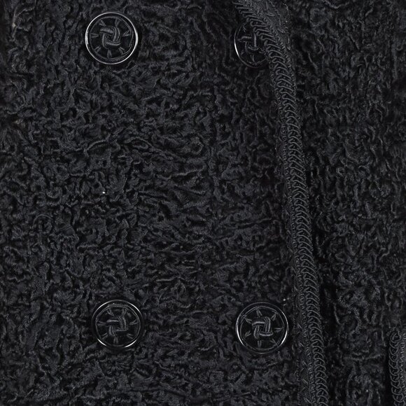 Vintage Furs By Leo Diutsh Black Coat - Picture 11 of 13
